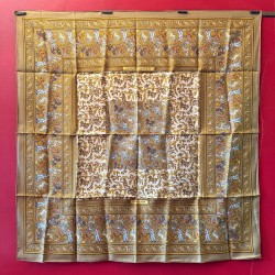 Carré foulard Hermès Chasse...