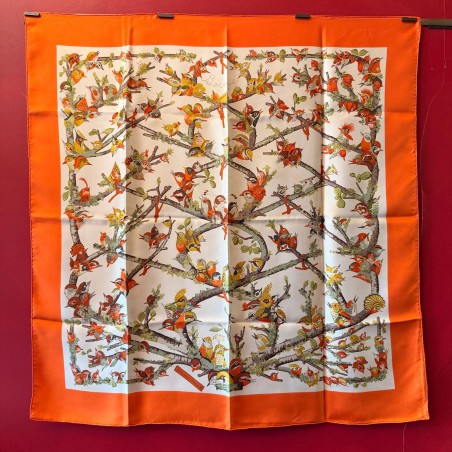 Carré foulard Hermès Bocage