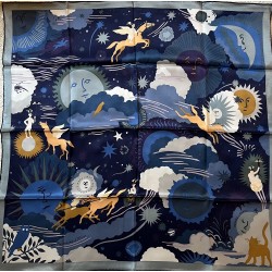 Carré foulard Hermès Au...