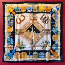 Carré foulard Hermès Charme...
