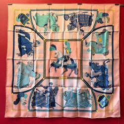 Carré foulard Hermès Choc...