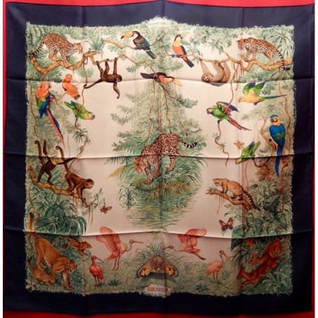 Carré foulard Hermès Équateur