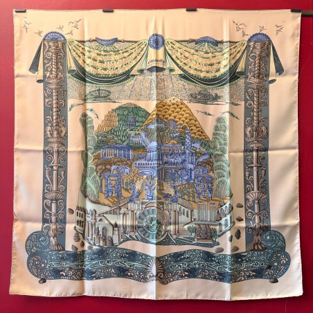 Carré foulard Hermès L'Atlantide