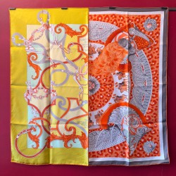 Carré foulard Hermès...