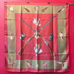 Carré foulard Hermès Les...