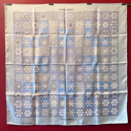 Carré foulard Hermès Les feux de l'hiver