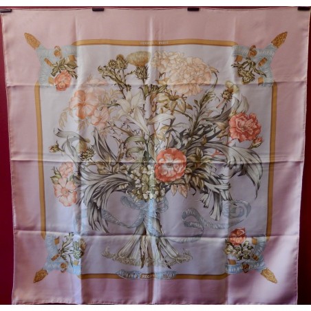 Carré foulard Hermès Regina édition spéciale pour le jubilé d'argent de la Reine Élisabeth II
