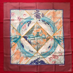 Carré foulard Hermès Giverny