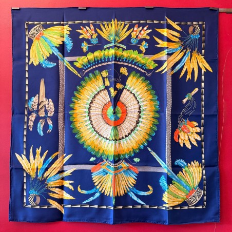 Carré foulard Hermès Brazil