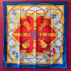 Carré foulard Hermès Grande...