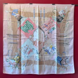 Carré foulard Hermès Fêtes...