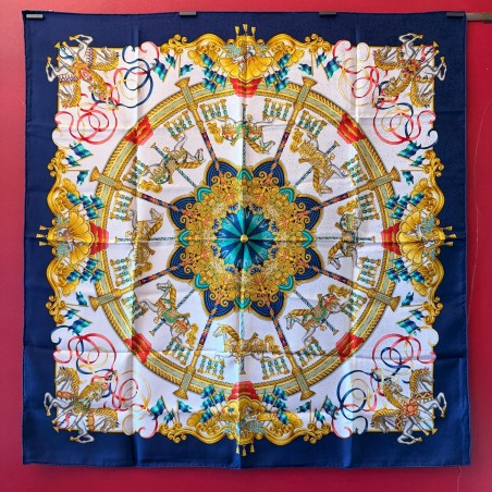 Carré foulard Hermès Lunapark