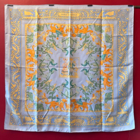 Carré foulard Hermès Early America