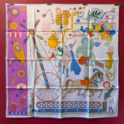Carré foulard Hermès Tea...