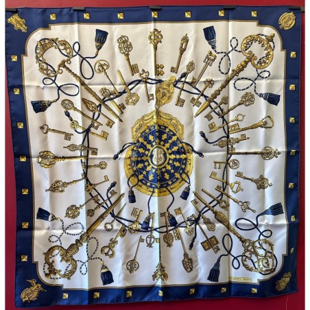 Carré foulard Hermès Les clés