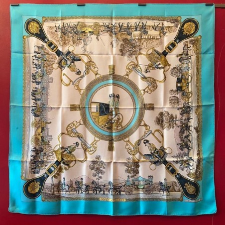 Carré foulard Hermès Grands attelages