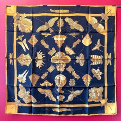 Carré foulard Hermès Les...
