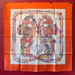 Carré foulard Hermès Brides...