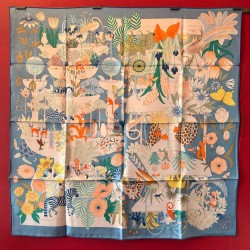 Carré foulard Hermès...