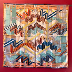 Carré foulard Hermès...