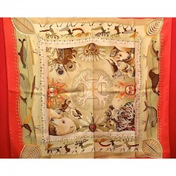 Carré foulard Hermès La vie...