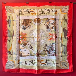 Carré foulard Hermès La vie...
