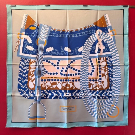 Carré foulard Hermès Silla de gaucho