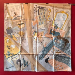 Carré foulard Hermès...
