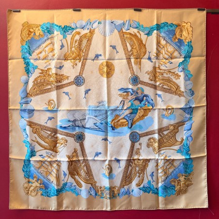 Carré foulard Hermès Balade océane