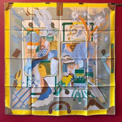 Carré foulard Hermès...