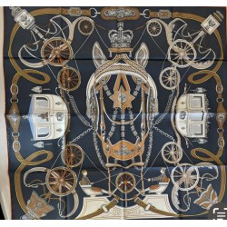 Carré foulard Hermès...