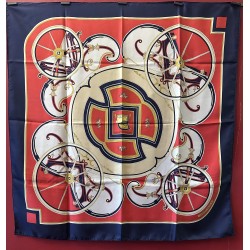 Carré foulard Hermès...