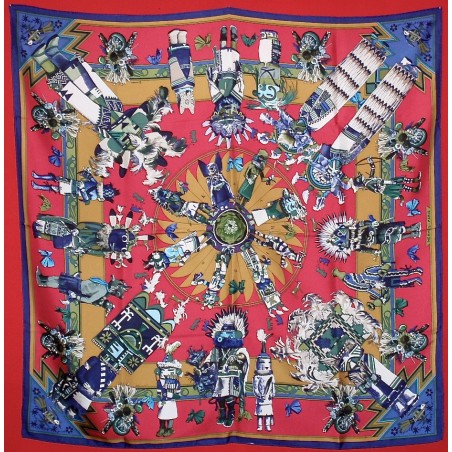 Carré Hermès Kachinas