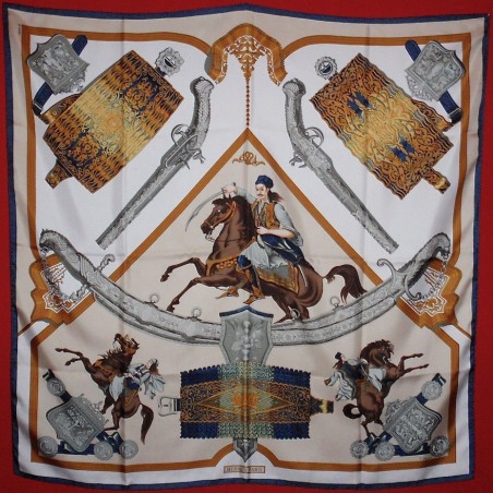 Carré Hermès 1821-Cavaliers ottomans
