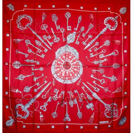 Carré Hermès Les clefs