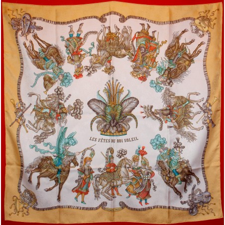Carré Hermès Les fêtes du roi soleil